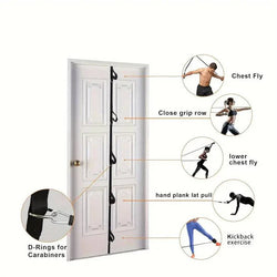 Space-Saving Resistance Band Door Anchor - GREEN LIFE CYPRUS