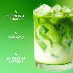 PerfectTed, Ceremonial Grade Blueberry Matcha Powder, 75g - GREEN LIFE CYPRUS