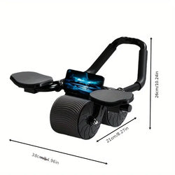 Ab Roller Wheel & Knee Mat - GREEN LIFE CYPRUS