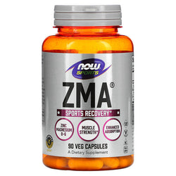 NOW Foods, Sports, ZMA, Sports Recovery, 90 Veg Capsules - GREEN LIFE CYPRUS