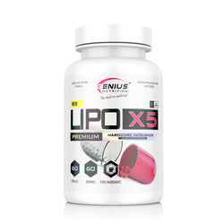 LIPO-X5 60 Caps/60 Serv, Genius Nutrition - GREEN LIFE CYPRUS