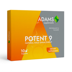 Adams Supplements, Potent9, 10cps - GREEN LIFE CYPRUS