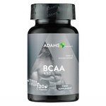Adams Supplements, BCAA 4:1:1 2000mg, 120cps - GREEN LIFE CYPRUS