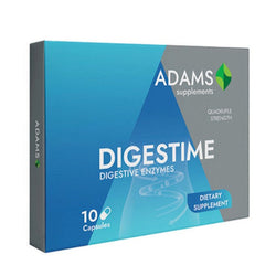 Adams Supplements, Digestime, 10cps - GREEN LIFE CYPRUS