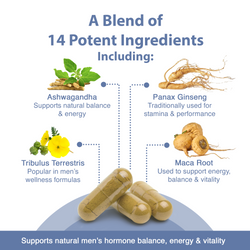 T-Boost – Natural Energy & Vitality Formula for Men 100% Natural, Strenght & Spices - GREEN LIFE CYPRUS