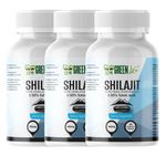 Green Life, Shilajit - Pure Himalayan Power, 90 Veg Caps 2 + 1 Free - GREEN LIFE CYPRUS