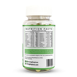 Moringa Oleifera 700mg 90 capsules- Strength & Spices - GREEN LIFE CYPRUS