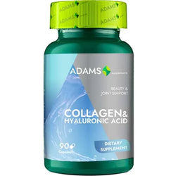 Adams Supplements, Collagen and Hyaluronic Acid, 90cps - GREEN LIFE CYPRUS