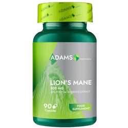 Adams Supplements, Lion`s Mane, 500mg, 90cps - GREEN LIFE CYPRUS