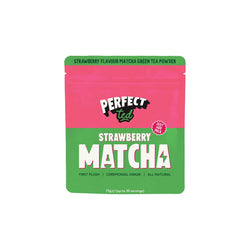 PerfectTed, Ceremonial Grade Strawberry Matcha Powder, 75g - GREEN LIFE CYPRUS