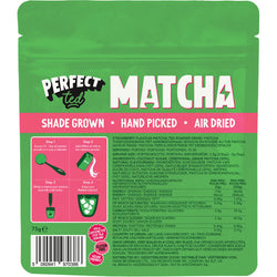 PerfectTed, Ceremonial Grade Strawberry Matcha Powder, 75g - GREEN LIFE CYPRUS