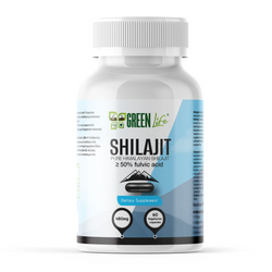 Green Life, Shilajit - Pure Himalayan Power, 90 Veg Caps 2 + 1 Free - GREEN LIFE CYPRUS