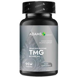 Adams Supplements, TMG (Trimethylglycine/Betaine) 600mg, 90cps - GREEN LIFE CYPRUS