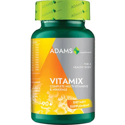 Adams Supplements, Vitamix, Multivitamins - Minerals, 90cps - GREEN LIFE CYPRUS