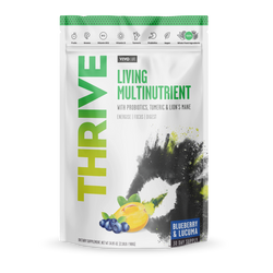 Vivo Thrive Living Multinutrient Superfood Powder, Blueberry and Lucuma - Vegan Protein Greece